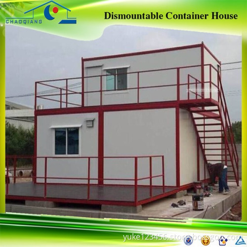 Recycle easy assemble Sandwich panel Prefabricated steel frame house